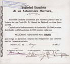 Sociedad Espanola de los Automviles Mercedes S.A.