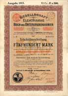 Gesellschaft f�r elektrische Hoch- und Untergrundbahnen