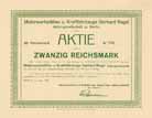 Motorwerksttten und Kraftfahrzeuge Gerhard Nagel AG