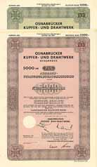 Osnabr�cker Kupfer- und Drahtwerk (2 St�cke)