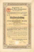 Accumulatoren- und Electricit�ts-Werke AG vormals W. A. Boese & Co.