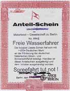 Motorboot-Gesellschaft Freie Wasserfahrer