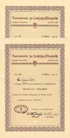 Turnverein zu Leipzig-Plagwitz (2 St�cke)