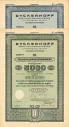 Dyckerhoff Portland-Zementwerke AG (2 St�cke)