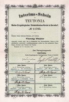 TEUTONIA Nieder-Erzgebirgischer Steinkohlenbau-Verein