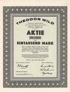 Theodor Wild Tabakfabriken AG