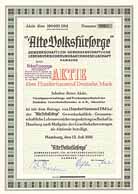 Alte Volksfrsorge Gewerkschaftlich-Genossenschaftliche Lebensversicherungs-AG