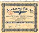 Ateliers Atlas S.A. de Mcanique Automobile, Aviation, Industrie, Motoculture