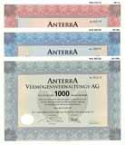 Anterra Vermgensverwaltungs-AG (3 Stcke)