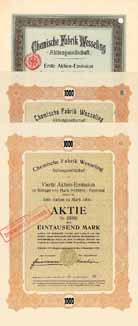 Chemische Fabrik Wesseling AG (3 Stcke)
