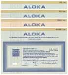 ALOKA Allgemeine Organisations- und Kapitalbeteiligungs-AG (4 Stcke)