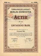 Terraingesellschaft Berlin-S�dwesten