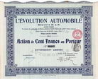 L’Évolution Automobile Brevets D. & P. S.A.