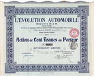 Lvolution Automobile Brevets D. & P. S.A.