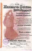 La Hispano Suiza Fabrica de Automviles S.A.