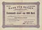 Bank für Hessen vormals Rudolf Ballin & Co. KGaA
