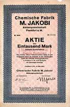 Chemische Fabrik M. Jakobi AG