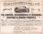 Cobourg, Peterborough & Marmora Railway & Mining Co.