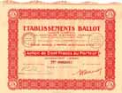 tablissements Ballot S.A.