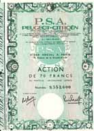 P.S.A. Peugeot-Citron S.A.