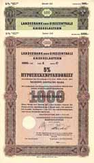 Landesbank und Girozentrale Kaiserslautern (2 St�cke)