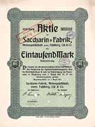 Saccharin-Fabrik AG vorm. Fahlberg, List & Co.