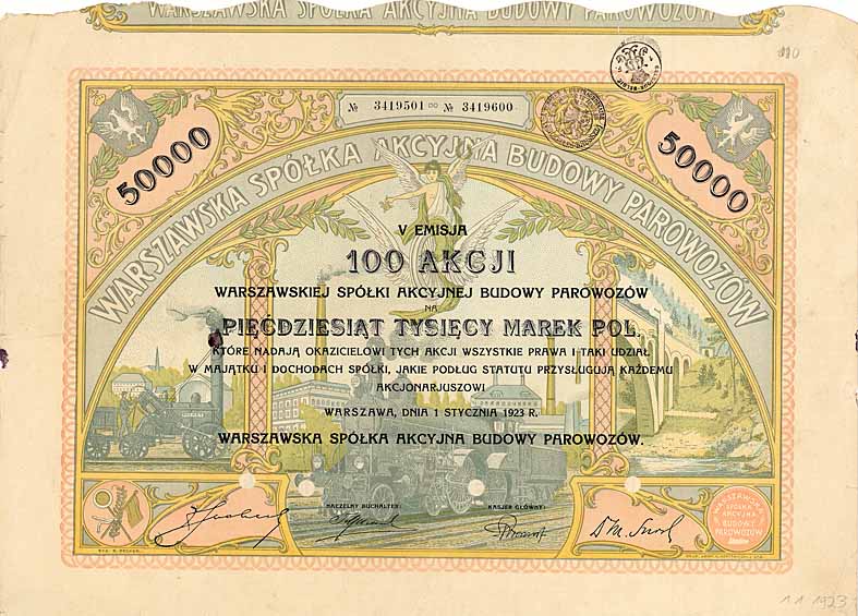 Warszawska Sp. Akc. Budowy Parowoz�w (Warschauer Lokomotivbau AG)