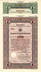 Mansfeld AG f�r Bergbau und H�ttenbetrieb (2 St�cke)
